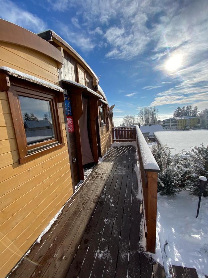 Отель Glamping Park Мёнихкирхен Экстерьер фото